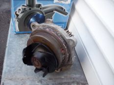 lestrapált vízpumpa rotor