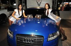 Vermilion Audi S6 és a hostessek :)